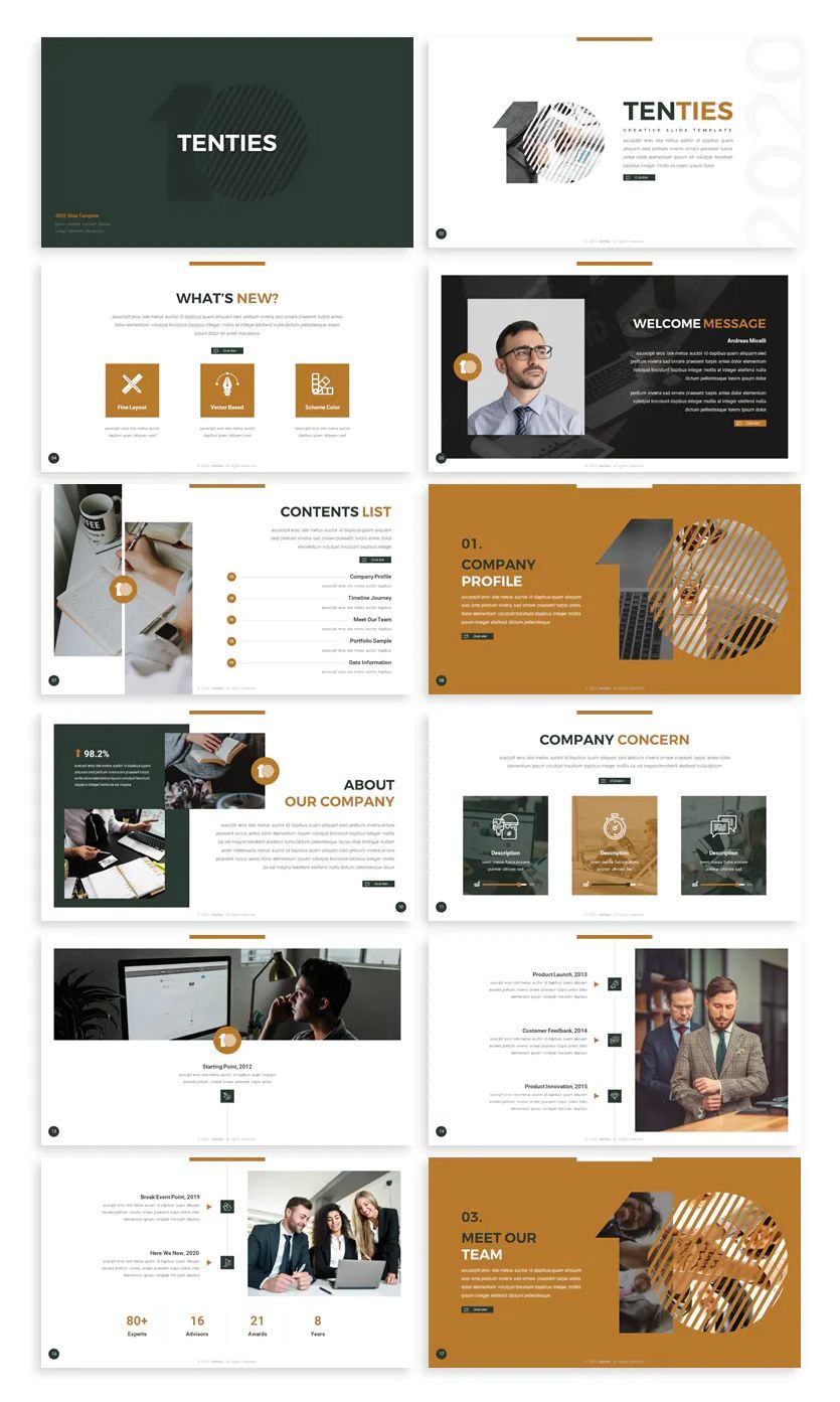 Creative Startup PowerPoint Template