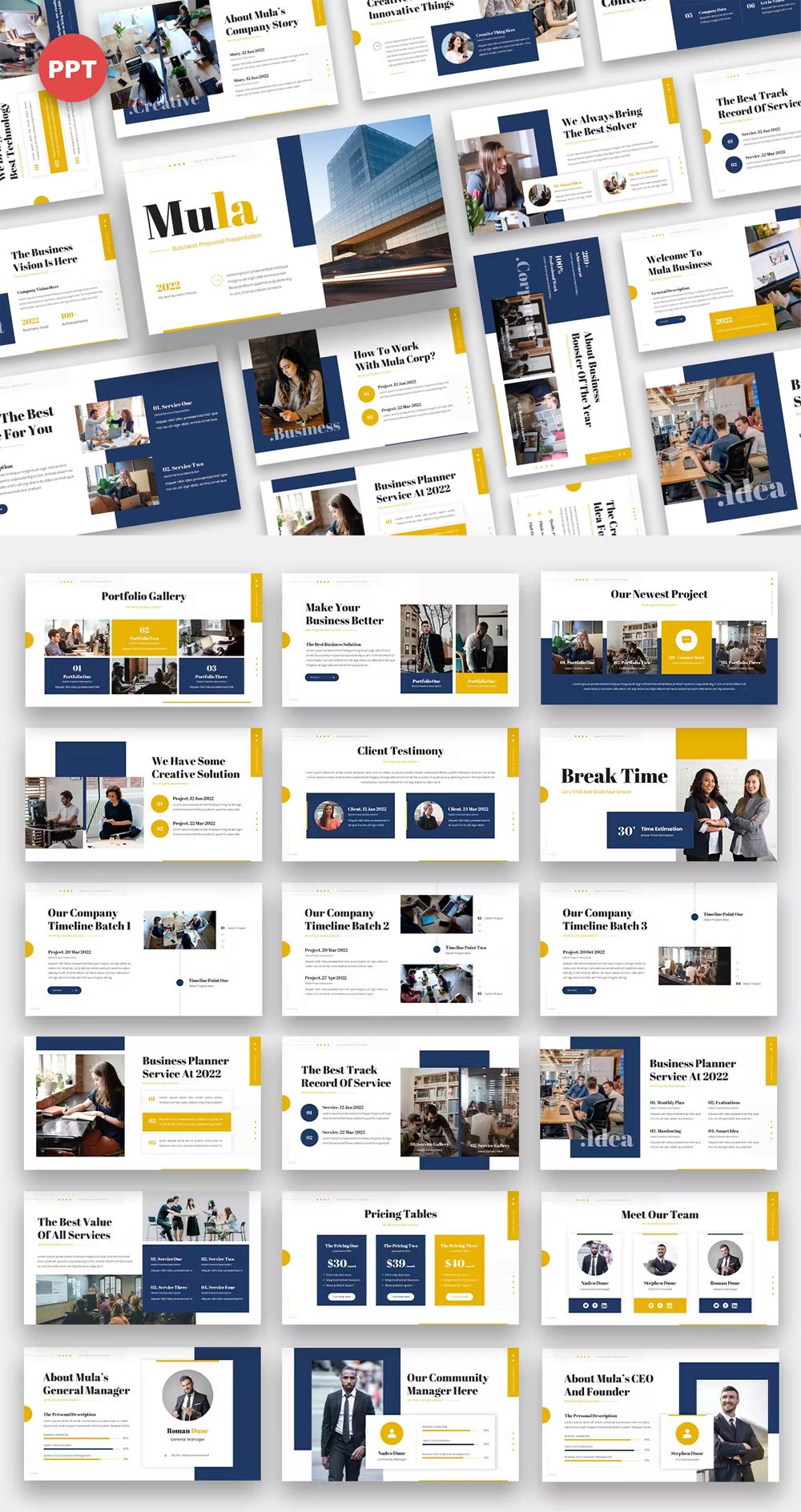 Business Proposal Powerpoint Template